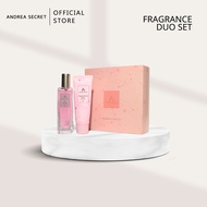 Andrea Secret Perfume & Fragrant Hand Cream Duo Set | 50ML  & 50G | Unisex Perfume | Hand Cream Loti