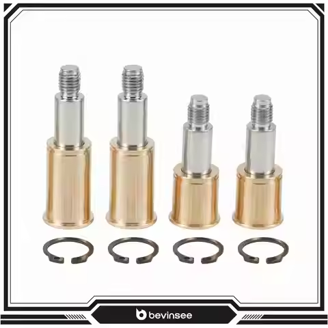 BEVINSEE Brass Front Caliper Guide Pin Bushings Kit For BMW E90 E92 E93 E91 335i M3 E60 E61 525i E82