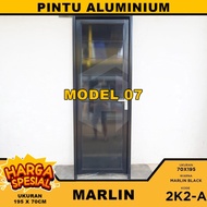 kusen pintu 1 set aluminium/Pintu Kamar Aluminium/Pintu Kamar Mandi Aluminium/pintu panel alumunium
