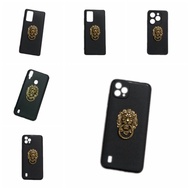 For Blackview A55 A60 A80 Pro A95 A100 BV7100 A200 Shark 8 BV4900 Plus BV5300 3D Metal Bronze Lion H