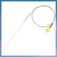 [hotkeystore.] K Type Thermocouple with Plug, Meter Temperature Sensor Probe -50 to 1100°C,3.3ft Wir