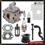 [DELA] MS170 Carburetor Fit MS180 Carburetor 017018 MS170C MS180C Chainsaw 11301200603❀