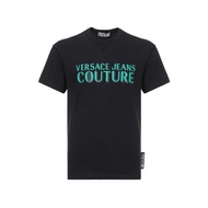 Versace Jeans Couture เสื้อยืดผ้าฝ้ายแขนสั้น