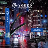 YOKKO Hydrophobic Silicone Wiper Blade For BMW XM G90 (2023- Present)