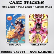 [ GOKU ] Touch n Go Card Sticker Cover TNG / MASTER / VISA / CREDIT/ DEBIT CARD