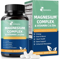 Ultra Magnesium Citrate Complex Zinc with Potassium 99 mg, Vitamin D3 4000 IU, K2 MK7 120 mcg, C, B6