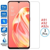 protective tempered glass for oppo a91 a92 a92s screen protector on opp opo appo a 91 92 s 92s 91a 9