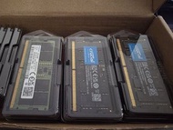 Samsung Crucial SK Hynix 各大牌子 Sodimm DDR5 DDR4 Ram 8GB 16GB 32GB 64GB
