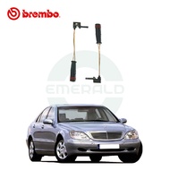 BREMBO Front & Rear Brake Sensor - Mercedes C-Cl W203 Mercedes E-Cl W211 Mercedes S-Cl W220 [2pcs]
