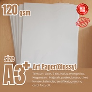 A3 plus 120gsm Art Paper Brochure Paper