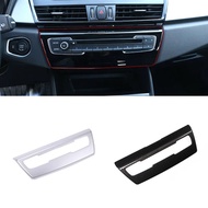 ABS Car Center Console Volume Control Panel Cover Trim Sticker Fit For BMW 2 Series F45 F46 218i 201