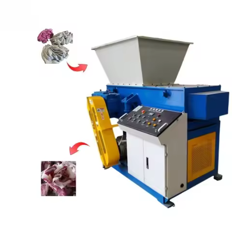 Industrial Plastic Shredders Plastic Shredder Machine Single Shaft Crusher Shredding Machine
