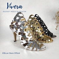 Bryan Vivera High Heels Party 5cm 9cm High Heels Pointed Gladiator Silver Gold