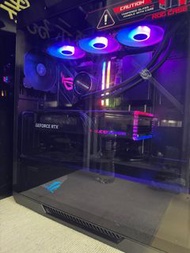 ROG 全家桶 i9-13900K Z790 STRIX Z790-F GAMING WIFI：SSDWD SN850 2TB 火牛：ROG STRIX 1000W ARGB 散熱：水冷ROG RYU