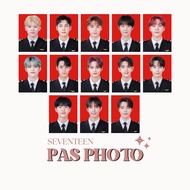 SEVENTEEN PHOTO PASS 3x4 (PRICE FOR 3 PCS + 2 SIDES LAMINATION) ID PHOTO KPOP IDOL KOREA PREMIUM UNO