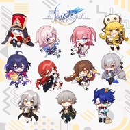 GANTUNGAN Honkai Star Rail Keychain - Keychain Game HSR Seele Bronya Himeko