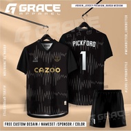 PREMIUM JERSEY FANTASY CLUB INTERNATIONAL everton gk soccer club league