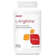 全館免運 GNC 男性 L-Arginine 左旋精胺酸180顆/90顆、精氨酸粉末（柑橘味）