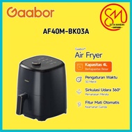 MESIN Gaabor Air Fryer 4L Multipurpose Low Watt Oil-Free Frying Machine / AF40M-BK03A
