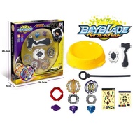Boxed 2 PCS Beyblade Burst Toys Set With Launcher Stadium Metal