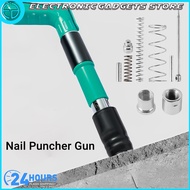 Nail Gun With Rivet Manual Steel Nail Puncher Nails Gun Ceiling Concrete Wall Fasteners Wire Fasteni
