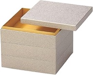 J-kitchens Ginunryu, Japanese Paper, 3-Tier, 6.5 Inches, Made in Japan, 7.9 x 7.9 x 6.9 inches (20.0