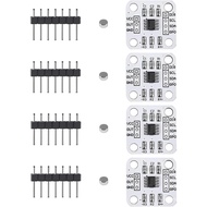 WWZMDiB 4Pcs AS5600 Magnetic Encoder 3.3V 12bit high Precision Magnetic Induction Angle Measurement 