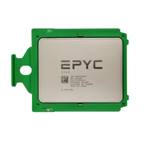 Bulk EPYC 7742 Processor 64 Core 128 Threads 2.25Ghz Up to 3.4GHz CPU SP3 Unlocked Version Server Pr