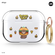 elago l LINE FRIENDS Burger Time AirPods Pro Case เคส (elago X LINE ลิขสิทธิ์แท้)