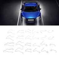 flyingshop-my 24 Pcs Car Bulb Clip Stainless Steel Rustproof Universal Fit Headlight Retainer Spring