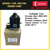 DENSO Radiator Fan Motor 263500-5480 Perodua Myvi Avanza Rush