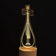 WD 原木夜燈 - 琵琶     國樂 / 音樂 / 夜燈 / MUSIC