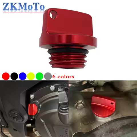 Universal Motorcycle M20x2.5 CNC Oil Filler Plug Cap Cover For Ducati Yamaha Suzuki Kawasaki Honda C