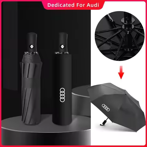 Car Umbrella For Audi RS Sport A1 Q2 Q5 Q8 Q7 4L 4M Q3 8U F3 TT 8J 8S TTS 8N A3 8P 8V B6 A4 B8 B9 A6