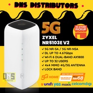 5G HOME Broadband Modem ZYXEL NR5103EV2 LOGO 3 STRONG SIGNAL LIKE CP502 EE U HOME YES FLEXI 58