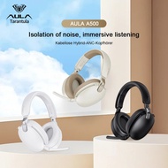 AULA A500 Wireless Gaming Headphones 2.4G/Bluetooth/Wired Noise Reduction Head-mounted Headsets Ultr
