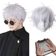 Gojo Satoru Wig Anime Hair Wig Gojo Satoru Cosplay Anime Jujutsu Kaisen
