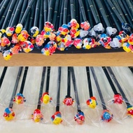 SG STOCK // Betta Flare Stick (25-30cm) Realistic Betta Face to make your fish flare!