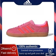 Adidas GAZELLE Pink Red Sneakers Low Top Indoor Women