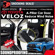 Toyota Veloz A-Pillar Car Door Sound Proof Rubber Seal Reduce Wind Noise
