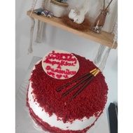 BARU Kue ulang tahun / redvelvet / Ultah / Birthday cake