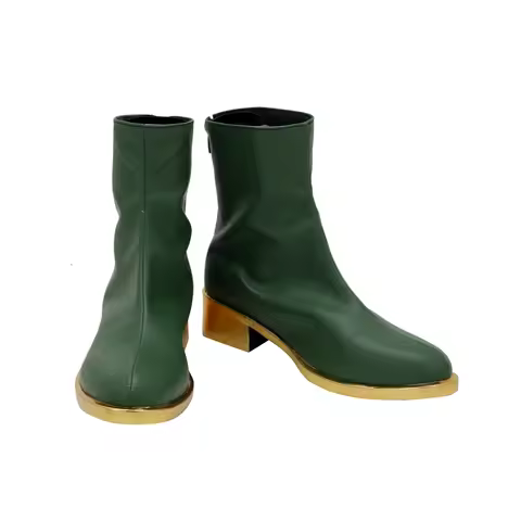 JoJo Bizarre Adventure Jolyne Cujoh Cosplay PU Boots Shoes Halloween Cosplay Prop Custom Made