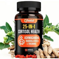 Cortisol  for Women, 25-in-1 Cortisol Reducer, Cortisol Manager, Ashwagandha for Women & Men, Cortis