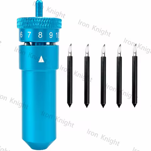 5pcs Real Deep Point Blade Vinyl Cutter for Graphtec Silhouette Cameo 3 2 1 / Portrait 1 2 / Curio a