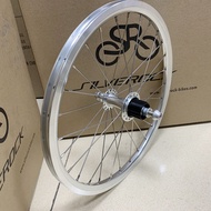 SILVEROCK NBR HUB003-N6ล้ออัลลอยด์ภายนอก4-7 Speed 7 S 16 1 3/8 349ขอบเบรกสำหรับ Bro Mpton Pikes 3Six