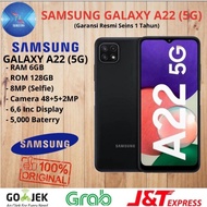 [N] Samsung A22 5G Ram 6GB Rom 128GB 6/128 Garansi Resmi Samsung