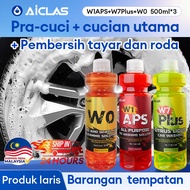 AICLAS Car wash shampoo Wax silicone tyre Foam spray Wax Pra-cuci Larutan cucian utama Cecair pencuc