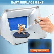 4Pcs Airbrush Hobby Airbrush Booth Filter Polyester Booth Replace Filter Fit for Master