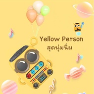 【รับประกัน3เดือน】JQVITEK S52 ลำโพงบลูทูธ ไซส์มินิ Yellow Person IP65 กันน้ำกันฝุ่น  ดีไซน์สุดเก๋ พกพ