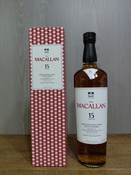 The Macallan 15 Year Old Double Cask ABV 43%　麥卡倫15年雪莉雙桶單一純麥威士忌700ml